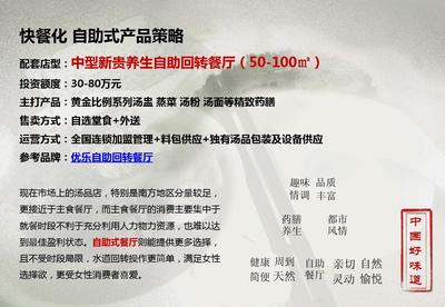 養生湯品項目策劃方案7015